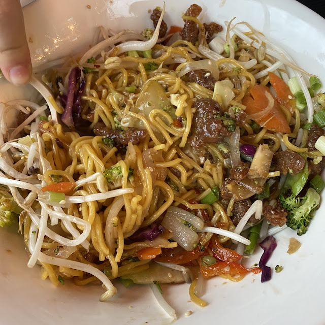 Ginger Beef Chow Mein