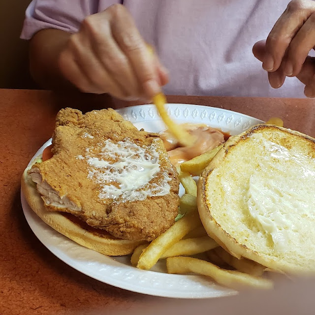 Pork Chop Sandwich