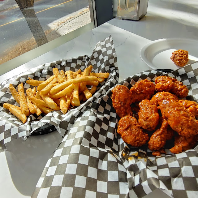 Hot Wings and Fries