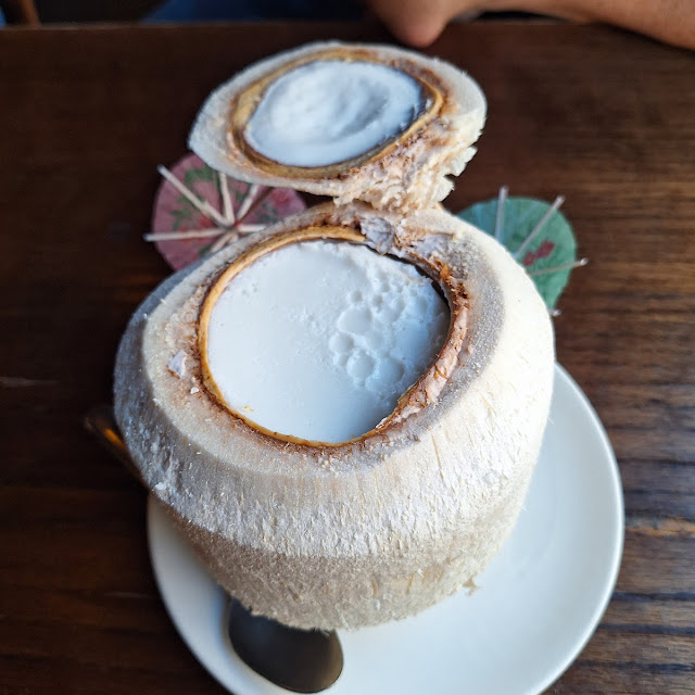 Fresh Coconut Pudding
