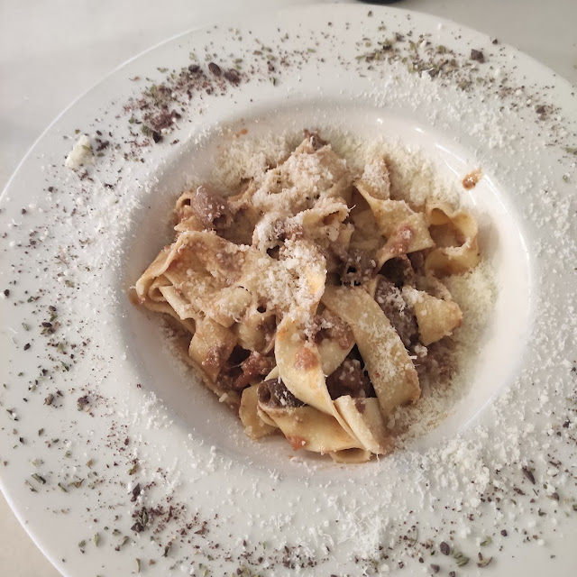 Tagliatelle Con Ragú de Jabalí