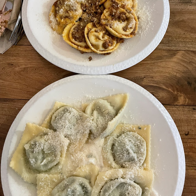 Tortelini Con Setas Y Parmesano