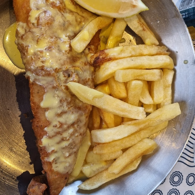 Hake and Chips