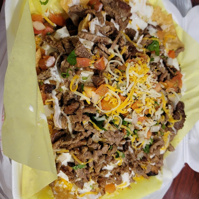 Carne Asada Nachos Supreme