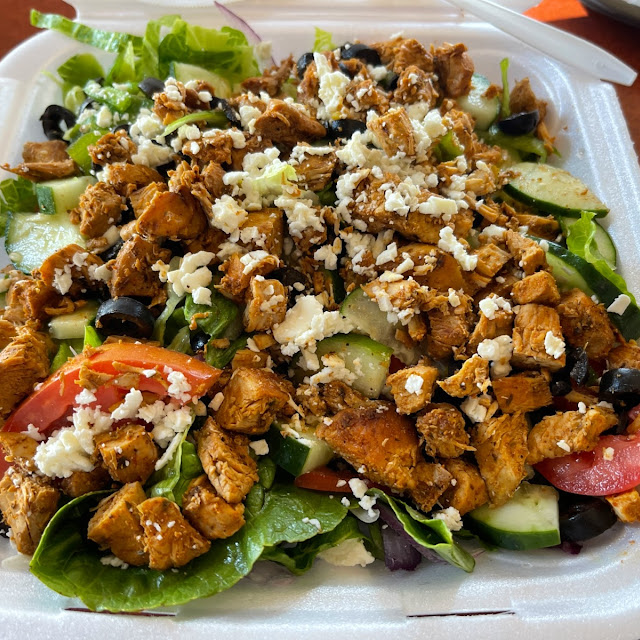 Greek Salad with Chicken