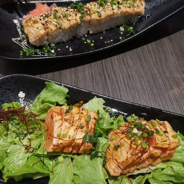 Sashimi de Saumon Teriyaki