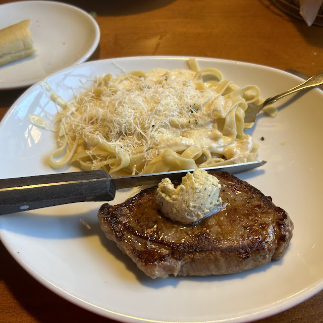 Steak Gorgonzola Alfredo