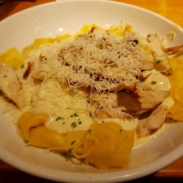 Ravioli Carbonara
