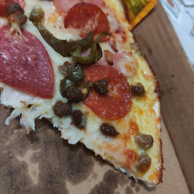 Pizza Meat Lovers Con Queso Philadelphia