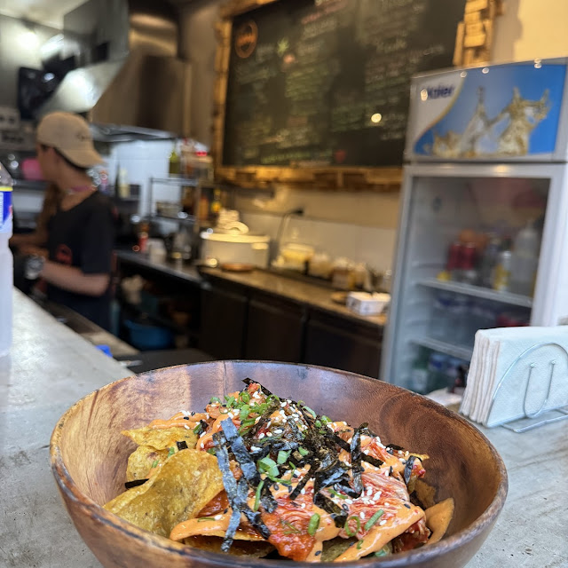 Kimchi Roaded Nachos