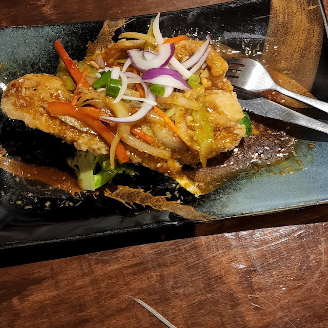 Deep Fried Barramundi in Tamarind Sauce