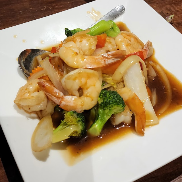 Prawns Vegetables Stir Fry