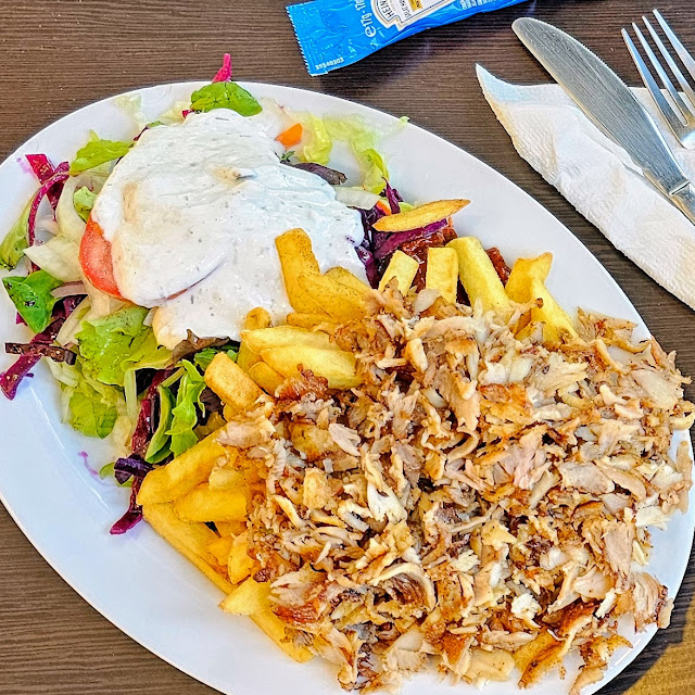 Dönerteller Mit Pommes