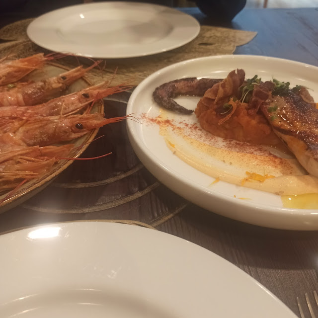Gambones Y Pulpo