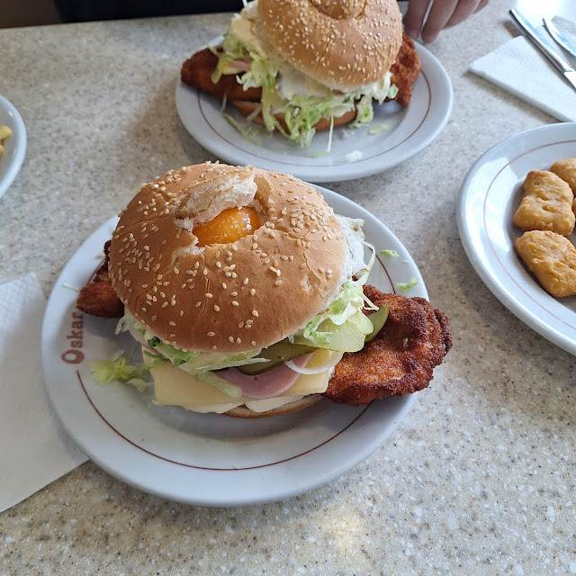 Hamburguesa Oscar de Pollo