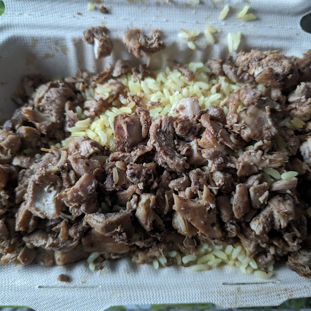 Chicken on the Rocks Without Sauces nor Hot Sauce