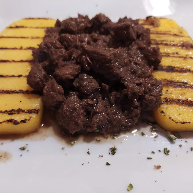 Stracotto E Polenta Arrostita