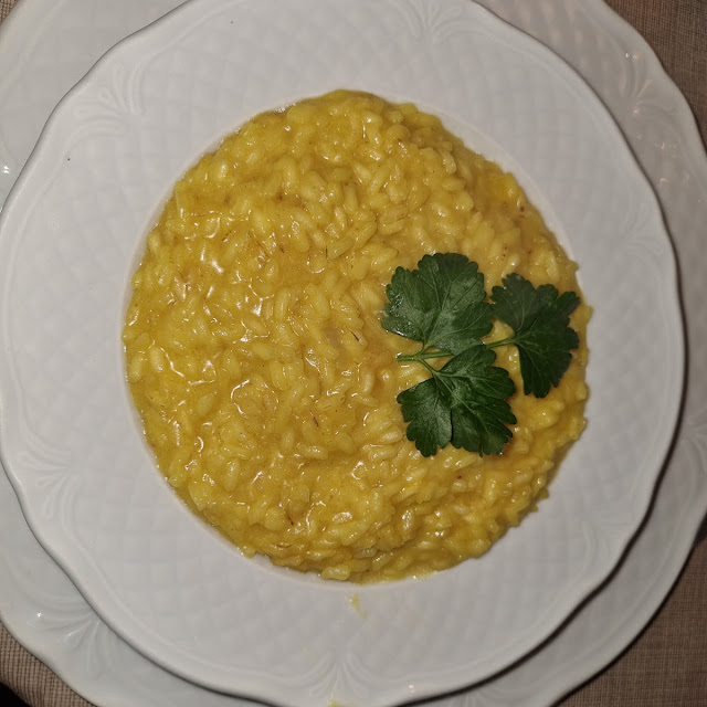 Risotto Alla Milanese Con Ossobuco