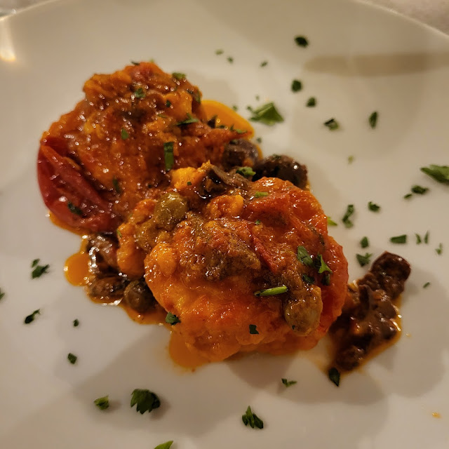 Baccalà Con Pomodorini E Capperi