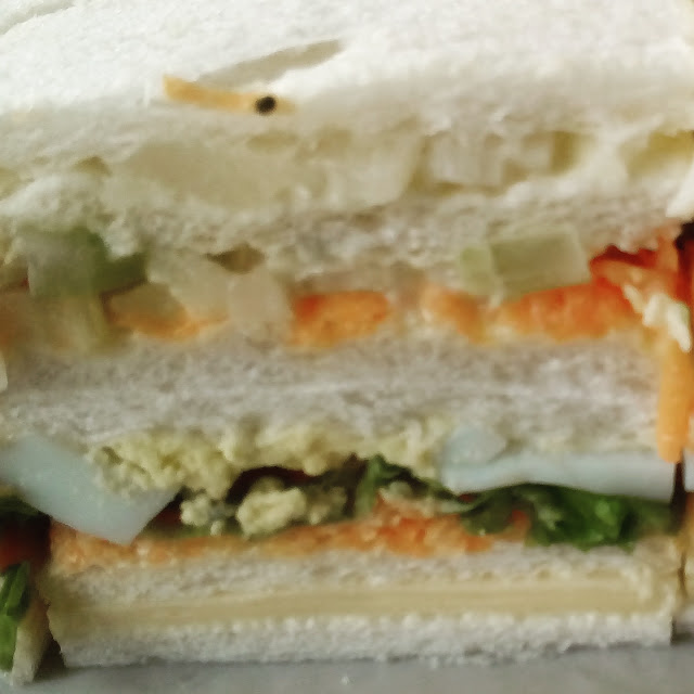Sandwich de Miga Vegetariano