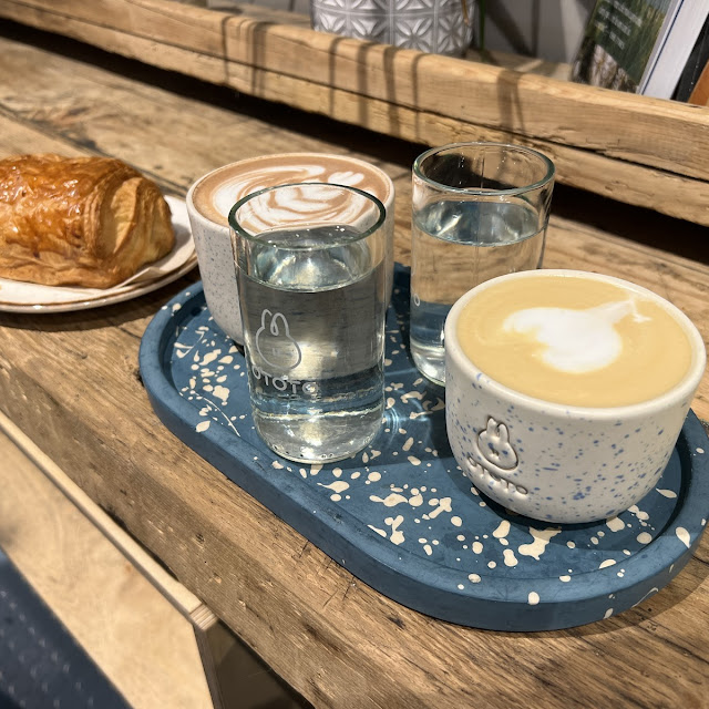 Coffee and Pain Au Chocolate