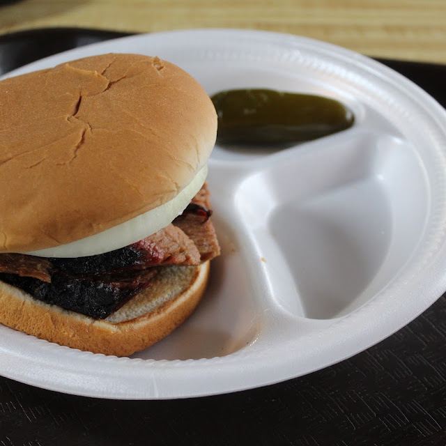 Sliced Brisket Sandwich