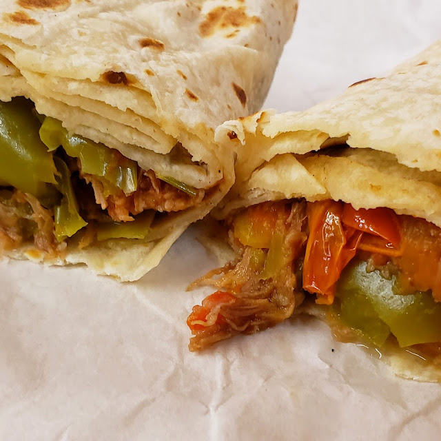 Shredded Beef Burrito