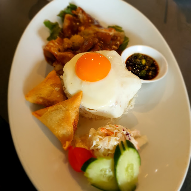 PADI House Chicken Chop Rice