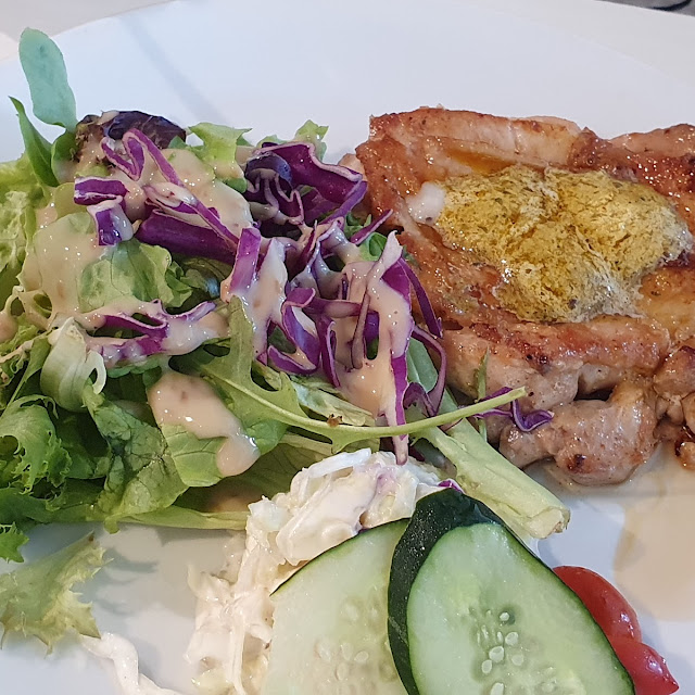 Chicken Chop with Rice