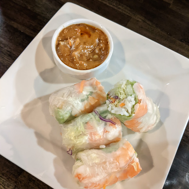 Fresh Spring Roll Vegetables 3 Rolls
