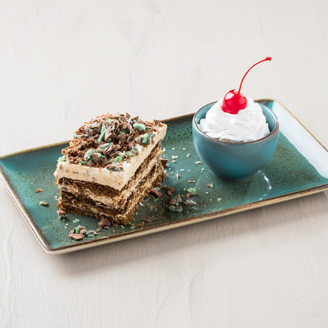 Peppermint Crisp Tart