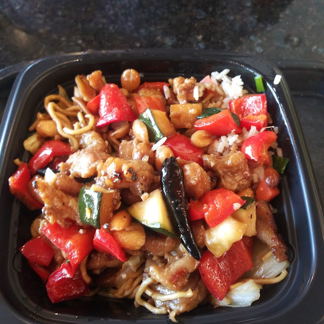 Kung Pao Chicken Chow Mein