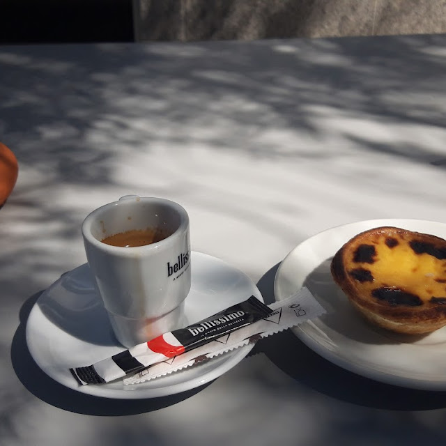 Café E Pastel de Batata Doce