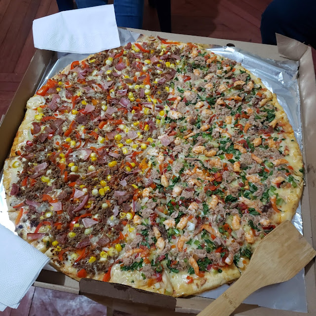 Pizza Marinera Y Mexicana
