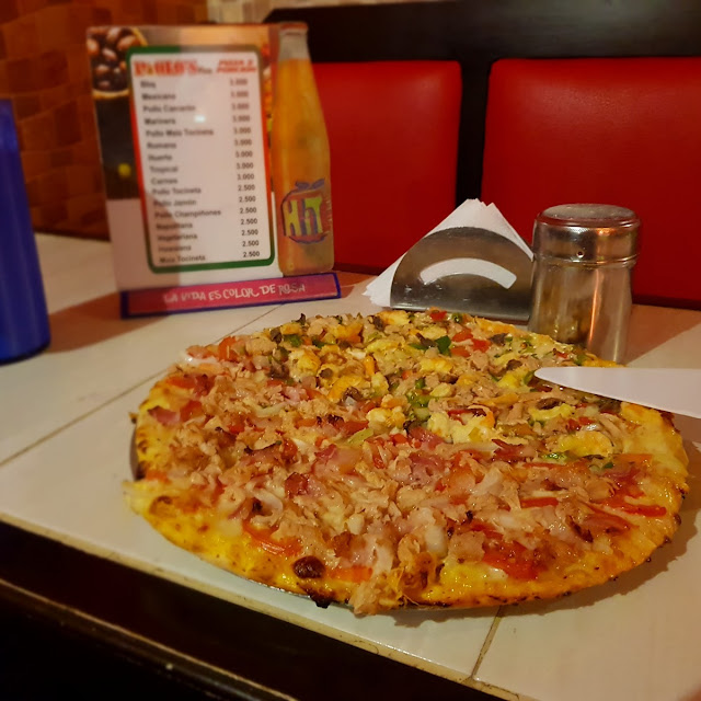Pizza Mediana Maíz Tocineta- Alcaldesa