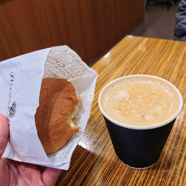 Coffee Bun and Coffee