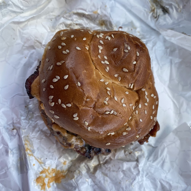 Char Cheese Burger