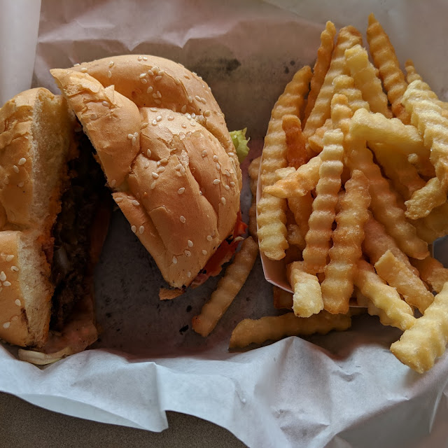 Cheeseburger and Fries