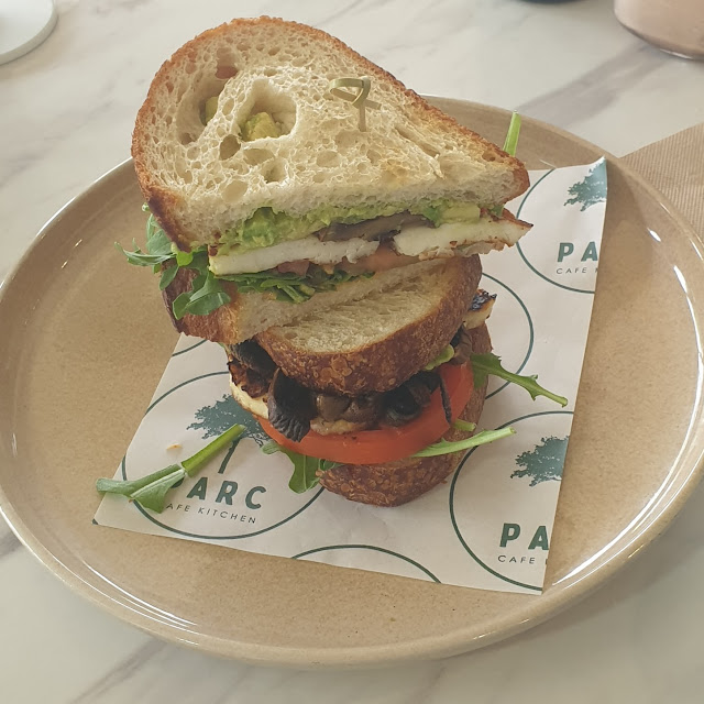 Halloumi & Mushroom Toastie