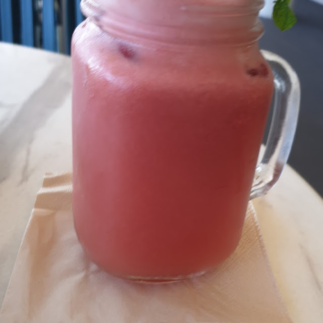 Fresh Watermelon Apple & Mint Juice
