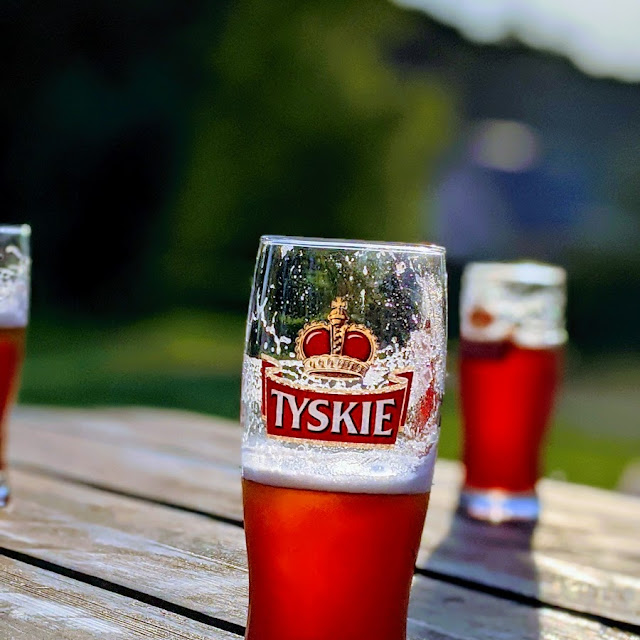 Tyskie Mit Zog Also Mit Himbeersirup