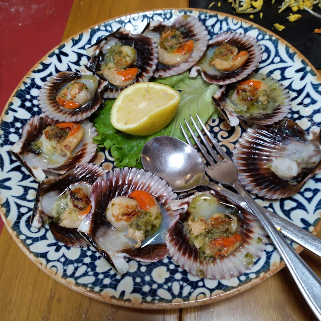 Zamburiñas A la Plancha