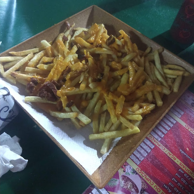 Batata Com Cheddar E Bacon