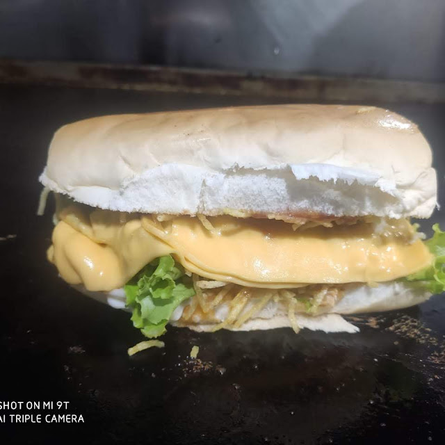 Hot Dog Pizza Com Salada