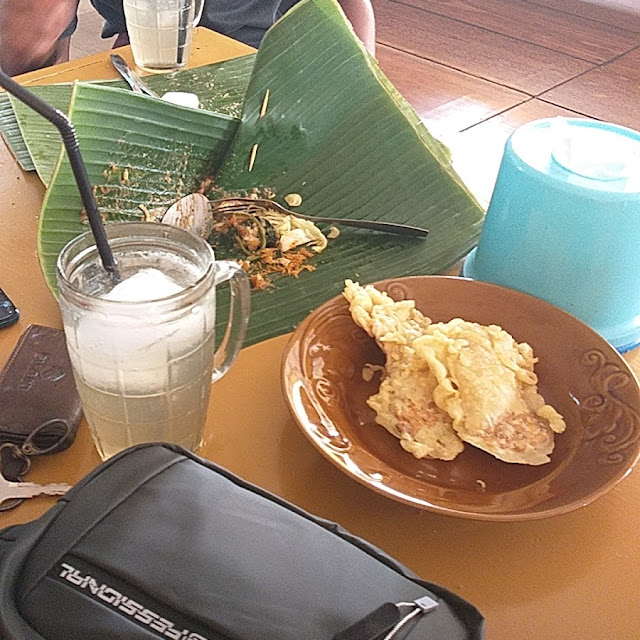 Pecel Contong Babat Goreng