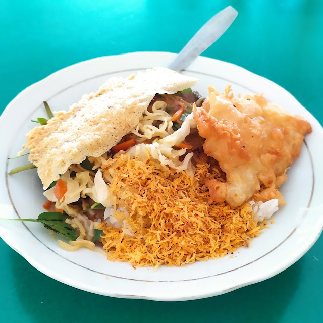 Nasi Pecel Tempe