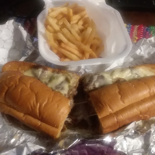 Philly Cheese Steak with Peppers and Onions