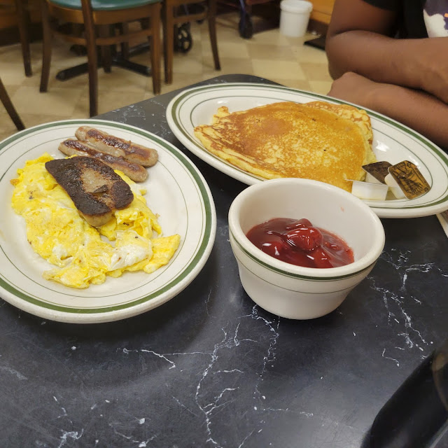 Pancakes and Eggs