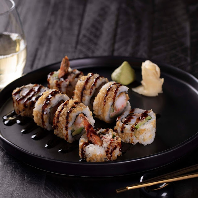 Kung Pao Dragon Roll