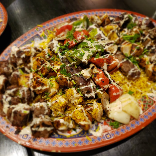 Chicken and Lamb Kabob